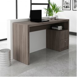 Office Desk with 2 Side Draws, Oak