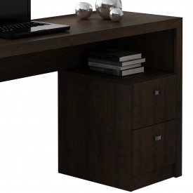 Office Desk with 2 Side Draws, Rustic