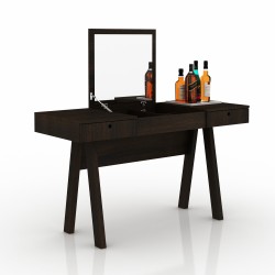 Dressing Table With 2 Draws &  Lift Up Mirror