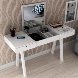 Dressing Table With 2 Draws &  Lift Up Mirror