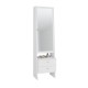 Standing Mirror with Jewelry Storage