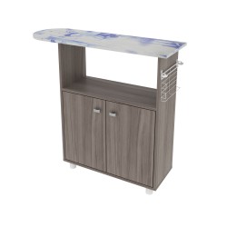 Ironing Board with 2 Door Cupboard, Oak