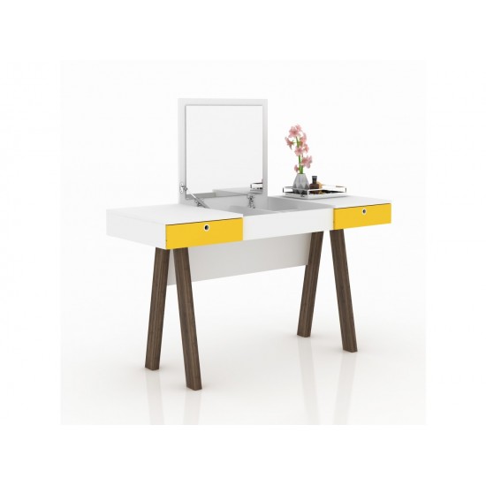 Dressing Table With 2 Draws &  Lift Up Mirror