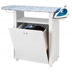 Ironing Board with Cupboard & Laundry Hamper