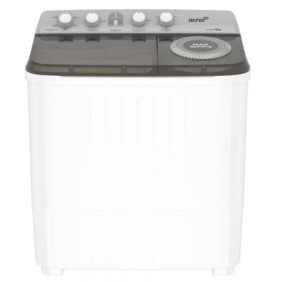 Acros 15KG Twin Tub Washing Machine