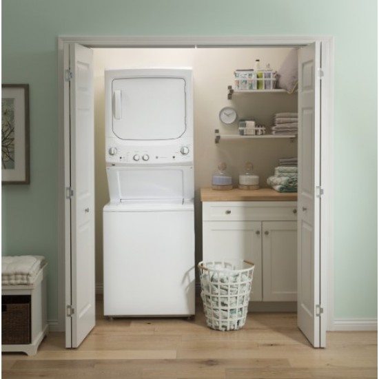 GE Washer and Dryer Combo- White