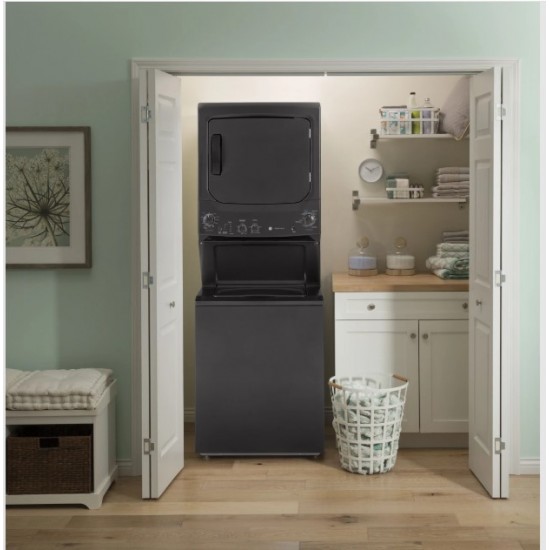 GE Washer and Dryer Combo- Graphite Grey