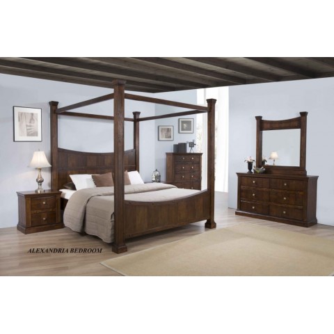 Alexandria King Bed ONLY