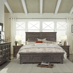 Shelter Cove GREY 5pc King Bedroom Set