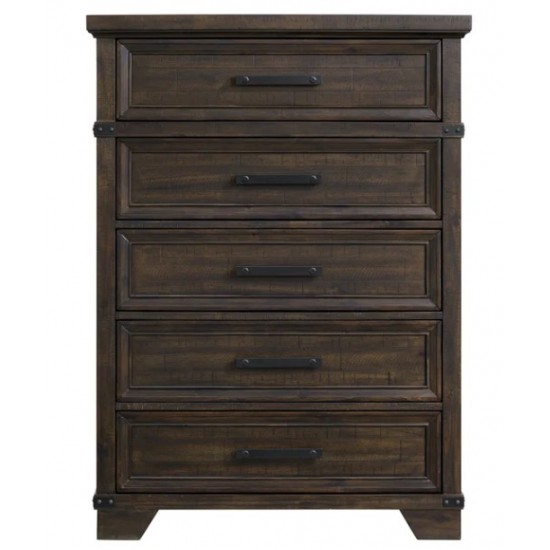 Colorado City 4PC Bedroom Set- Charcoal