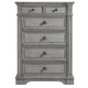 Glenmore 4PC Bedroom Set- Grey