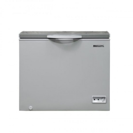 Maxsonic Elite 7 Cubic Chest Freezer -Silver
