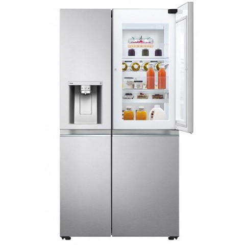 LG Side By Side Refrigerator- Silver 