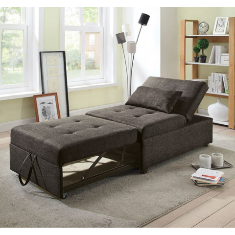 Chair Futon Bed Single Convertible Fabric