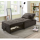 Chair Futon Bed Single Convertible Fabric