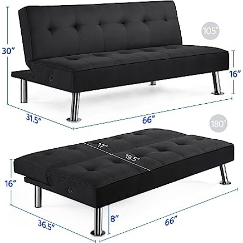 Bed/ Sofa Futon Convertible