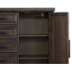 Colorado City 6 Drawer /1 Door Chest - Charcoal