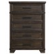 Colorado City Chest of Drawer ONLY- Charcoal
