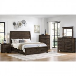 Colorado City 4PC Bedroom Set- Charcoal