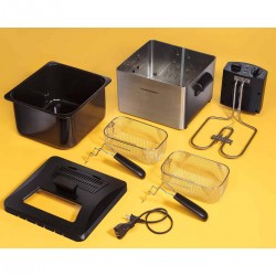 Hamilton Beach Deep Fryer With 2 Baskets