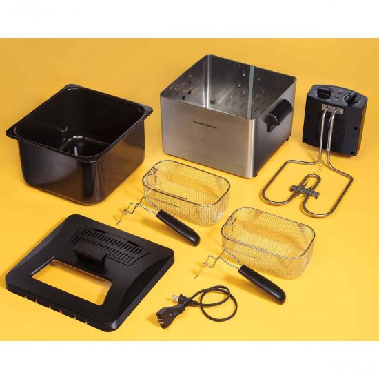 Hamilton Beach Deep Fryer With 2 Baskets