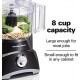 Hamilton Beach 8 cup Food Processor- Black