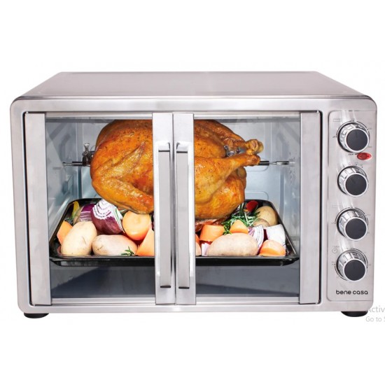 Bene Casa French Door Convection Countertop Oven with Rotisserie