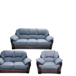 Rio 3pc Microfiber Leather Air Living Room Suite