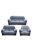 Rio 3pc Microfiber Leather Air Living Room Suite