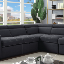 New Abby Sofa- Graphite Grey
