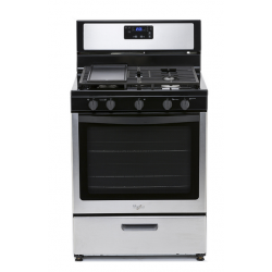 Whirlpool  30" 5 Burner Gas Range